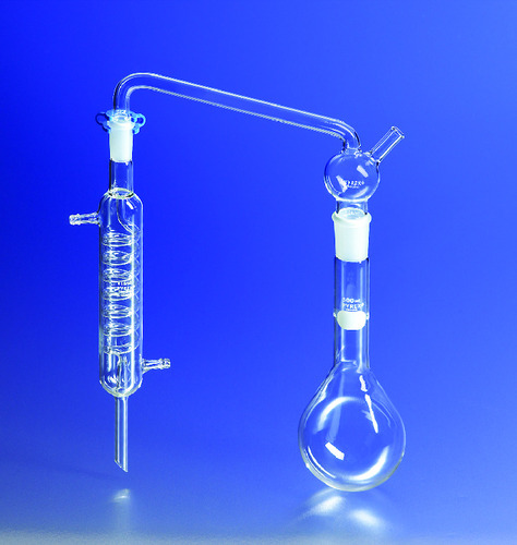 PYREX brand, kjeldahl, Nitrogen, [standard taper] Joints, Distilling Apparatus