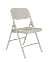 200 Series Premium All-Steel Double Hinge Folding Chairs, National Public Seating