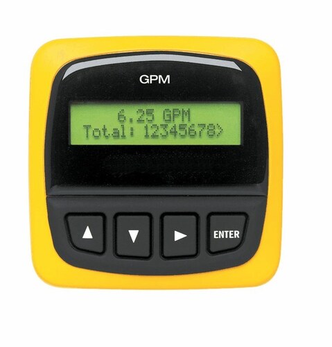 GF Signet Digital Flow Rate Monitor/Totalizer; Battery Powered