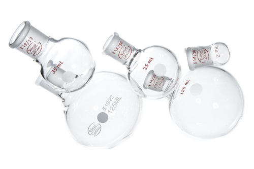 SP Wilmad-LabGlass Round Bottom Short Single Neck Flasks, SP Industries