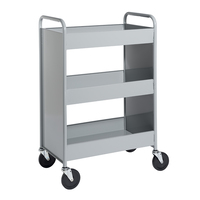 Cart with Three 4 Deep Trays, BioFit Engineered Products"