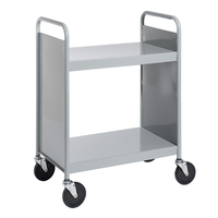 Cart with Two Flat Shelves, BioFit Engineered Products