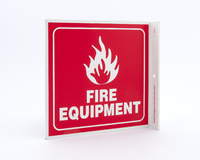ZING Green Safety Eco Safety Projecting Sign, Fire Equipment, ZING Enterprises