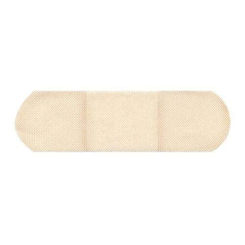American* White Cross Fabric Bandage, Tricot Adhesive Strip, Flexible, comfortable wound coverage, Features a highly absorbent pad that will not stick to the wound, Pre-folded wrapper tabs make them easy to open, Sterile, Size: 3/4 x 3 in