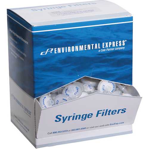 Syringe Filter, Material: Nylon, Surface Type: Hydrophilic, Pore Size: 0.2um, increases the effective filtration area by 31% over the leading brands of 25mm syringe filters, housed in inert polypropylene and are ultrasonically welded for a positive, particle-free seal, Diameter: 25mm