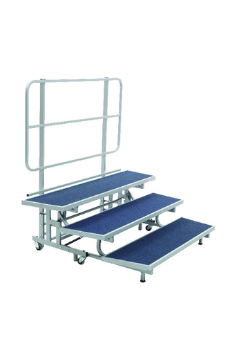 Mobile E-Z Risers, 3 or 4 Levels with Options for Side Rails, AmTab