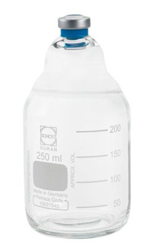 Bottle, Anaerobic, Media, 1000ml, Duran* Schott borosilicate glass, Aluminum seal, Each