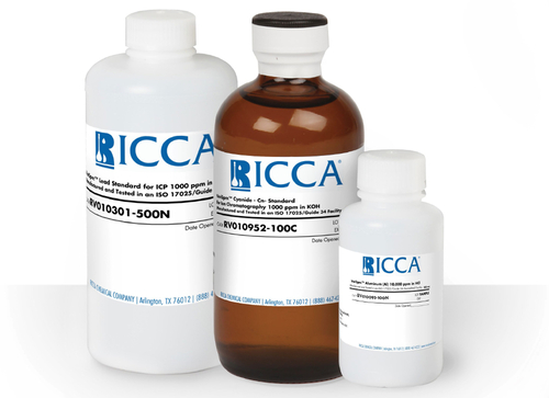 VeriSpec® Sodium (Na) Standard for AAS 1000 ppm in 12% Ethanol, RICCA Chemical Company
