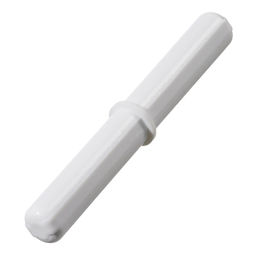 VWR* Stirring Bar, Magnetic, Spinbar cylindrical, Material: PTFE, Color: White, offer excellent centering and smooth running characteristics, Small removable pivot ring in the center adds to their versatility, Pivot ring minimizes the contact area of the bar to the vessel, Dimension: 152.4X19MM