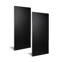 DuraBoard® Pegboards, Black ABS Textured