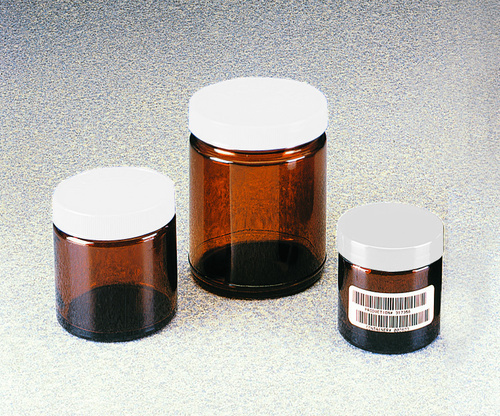 Wide-Mouth Jars, with Caps