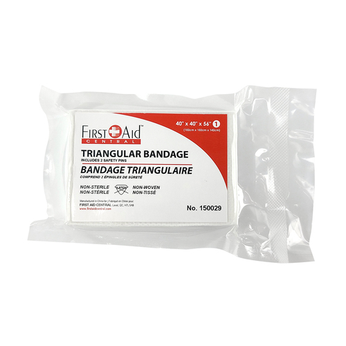 First Aid Central Triangular and Wrap Bandages, Acme United