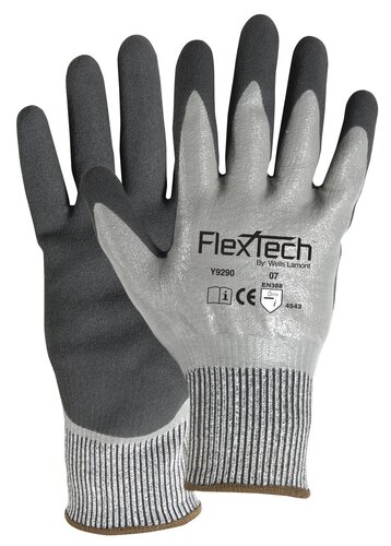 FlexTech™ Nitrile Industrial Cut-Resistant Gloves, Powder-Free, Wells Lamont