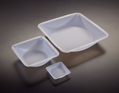 Polystyrene Antistatic Square Weighing Dishes 100mL