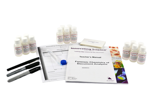 Kit, Innovating Science* forensic chemistry of document analysis, Teaching resources manual