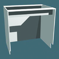 polyproLABS® Kneespace Desks, Air Control