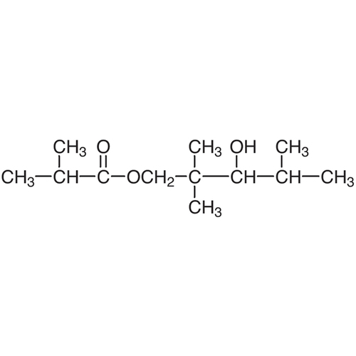3-Hydroxy-2,2,4-trimethylpentyl isobutyrate 60.0% (contains ca. 40% 2,2,4-Trimethyl-1,3-pentanediol 3-Monoisobutyrate)