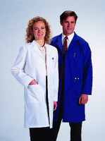 Unisex Polyester/Cotton Lab Coats, White Swan-Meta