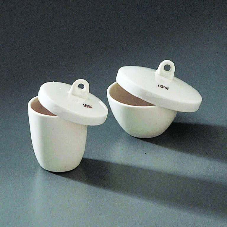 Porcelain Crucibles with Covers Crucibles
