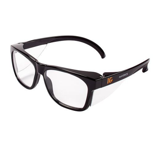 Safety Glasses Clr Lens-Black Frame CS12