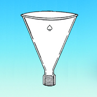 Addition Funnel, Conical Shape, Ace Glass Incorporated