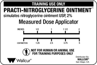 Wallcur® Practi-Nitroglycerin Ointment Applicator Sheets