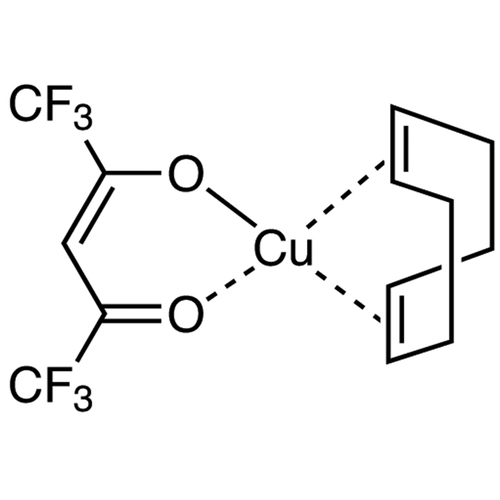 Copper(I) hexafluoro-2,4-pentanedionate-1,5-cyclooctadiene complex ≥95.0% (by titrimetric analysis)