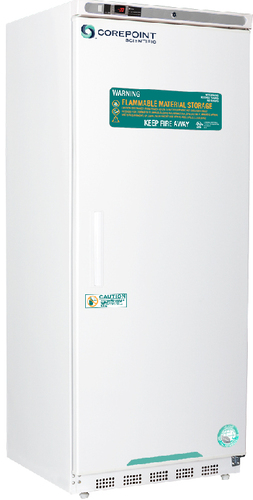 Freezer, White Diamond Series, Hydrocarbon Flammable, Solid Door, White textured cabinet and door, Power: 115V, 60 HZ, Size: 20 cubic feet