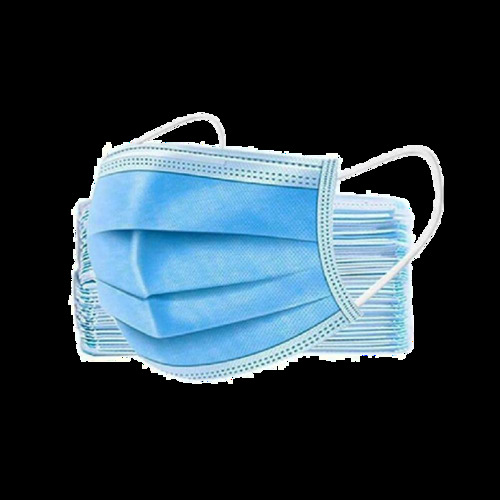 FACE MASK 3-PLY DISPOSABLE BX50