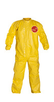 DuPont™ Tychem® 2000 Coveralls with Laydown Collar and Elastic Wrists and Ankles, Taped Seams