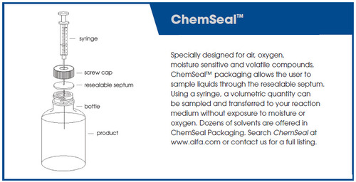 Dimethyl sulfoxide, anhydrous ≥99.9%, chemSeal™ for HPLC