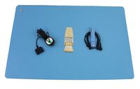 Staticmaster® Electrostatic Discharge Workstation Kit with 1" Static Eliminating Brush, NRD