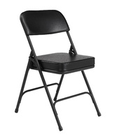 3200 Series Premium 2" Fabric Upholstered Double Hinge Folding Chairs, National Public Seating