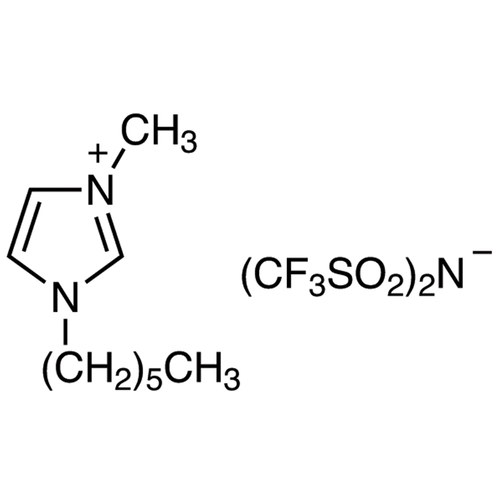 1-Hexyl-3-methylimidazolium bis(trifluoromethylsulfonyl)imide ≥98.0% (by HPLC, titration analysis)