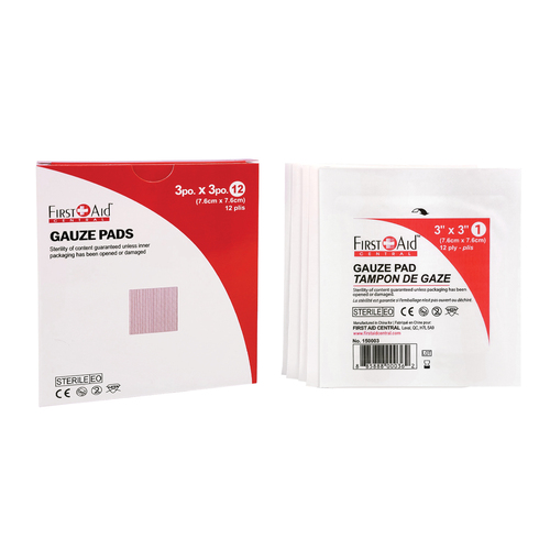 First Aid Central Gauze Pads and Sponges, Acme United