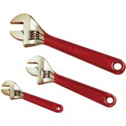 Wrench Set, Includes 4-inch, 6-inch and 8-inch adjustable wrench