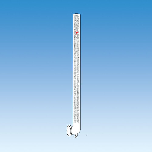 Glass Precision Ground Button Type Stirrer Shaft, 19 mm, Ace Glass