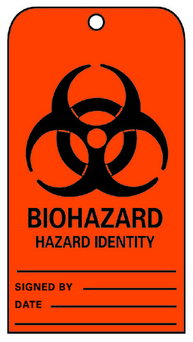 Biohazard Warning Signs and Labels, National Marker