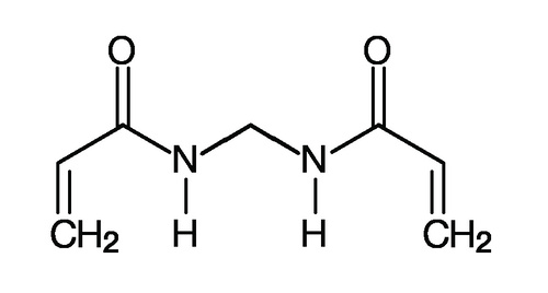 Bisacrylamide ≥99%, white powder, Ultrapure