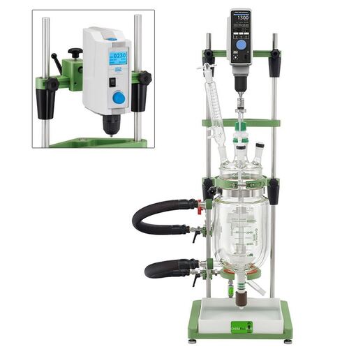 ChemRxnHub™ Systems, Jacketed, 2000 ml, Jacketed Lab Reactor, Chemglass