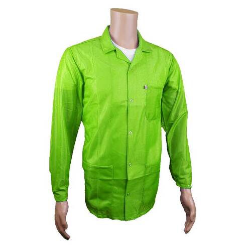 Jacket Series Hi-Vis Esd Green/Yellow Xs