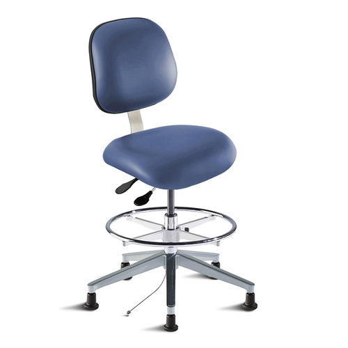 CHAIR EEW ISO5/ESD GLIDES ATF BL 19-26IN