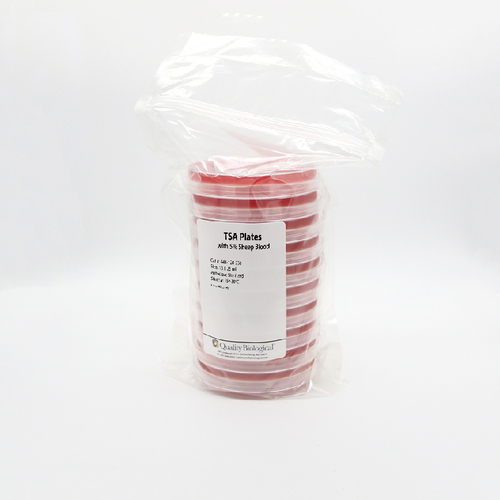 Tryptic Soy Agar with 5% Sheep Blood Plate Cs100X25ml