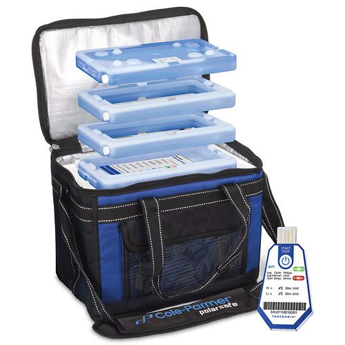 PolarSafe® Transport Kit and Traceable® Temperature Data Logger Bundles, Cole Parmer