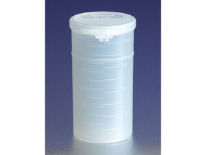 Corning Snap-Seal Plastic Sample Containers, Volume 120 mL, Diam. × H 68 mm × 52 mm