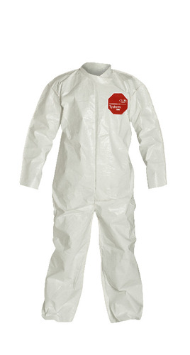 DuPont™ Tychem® 4000 Coveralls with Laydown Collar and Open Wrists and Ankles