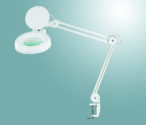 Desk mount led laboratory best sale magnifier lamp