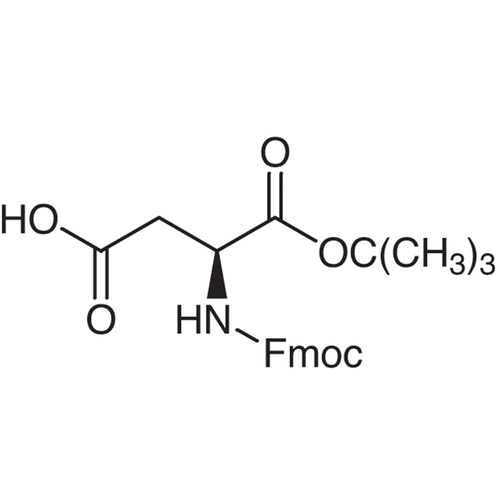 (S)-3-((((9H-Fluoren-9-yl)methoxy)carbonyl)amino)-4-(tert-butoxy)-4-oxobutanoic acid ≥98.0% (by HPLC, titration analysis)
