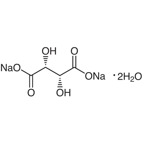 di-Sodium L(+)-tartrate dihydrate ≥98.0% (by titrimetric analysis)