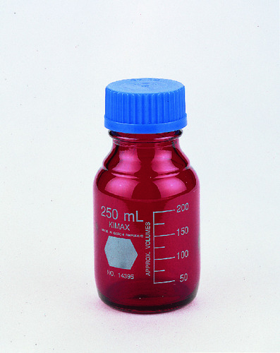 KIMBLE® RAY-SORB® Amber GL 45 Media Bottle, DWK Life Sciences